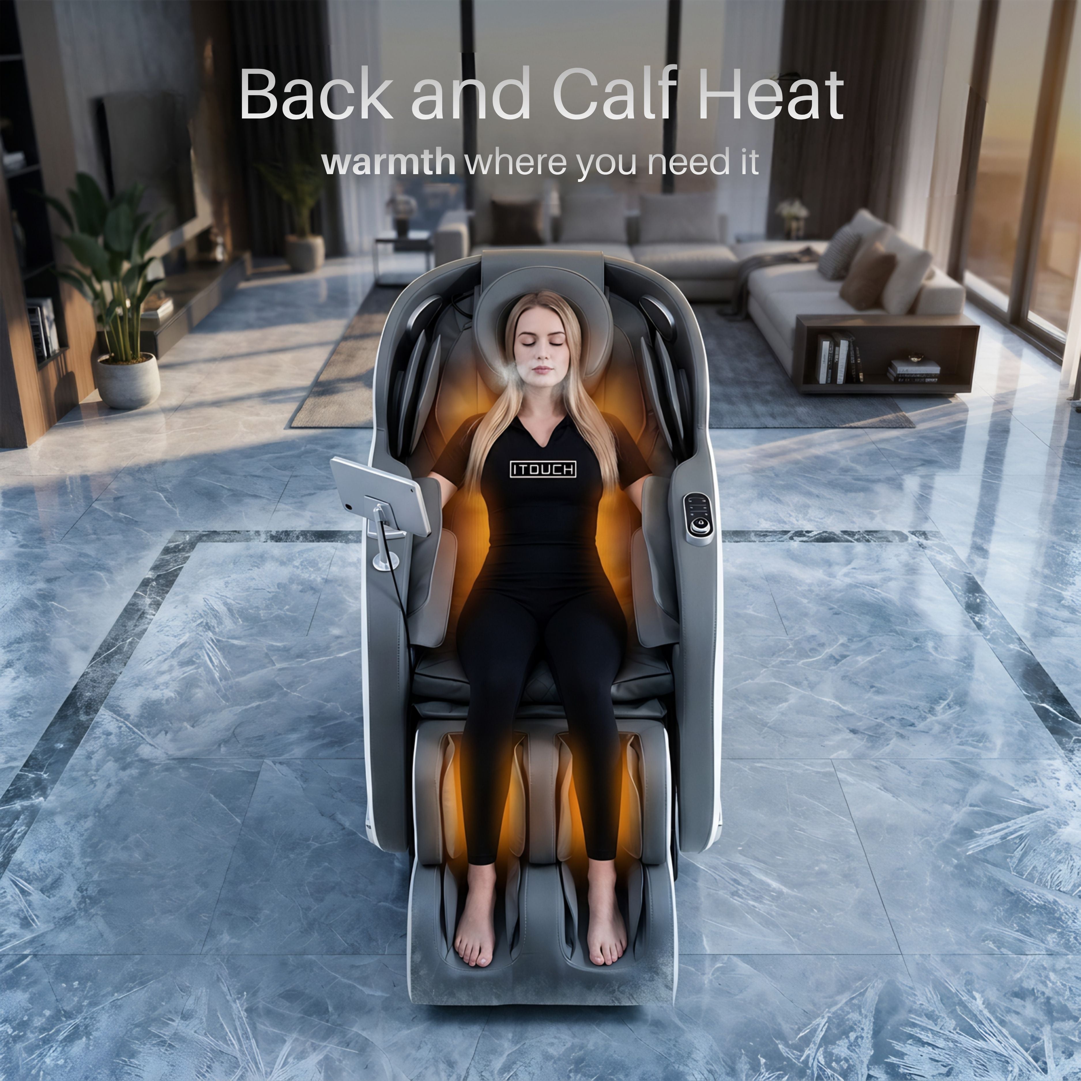 AI Massage Chair (Model VD8300) Pearl White