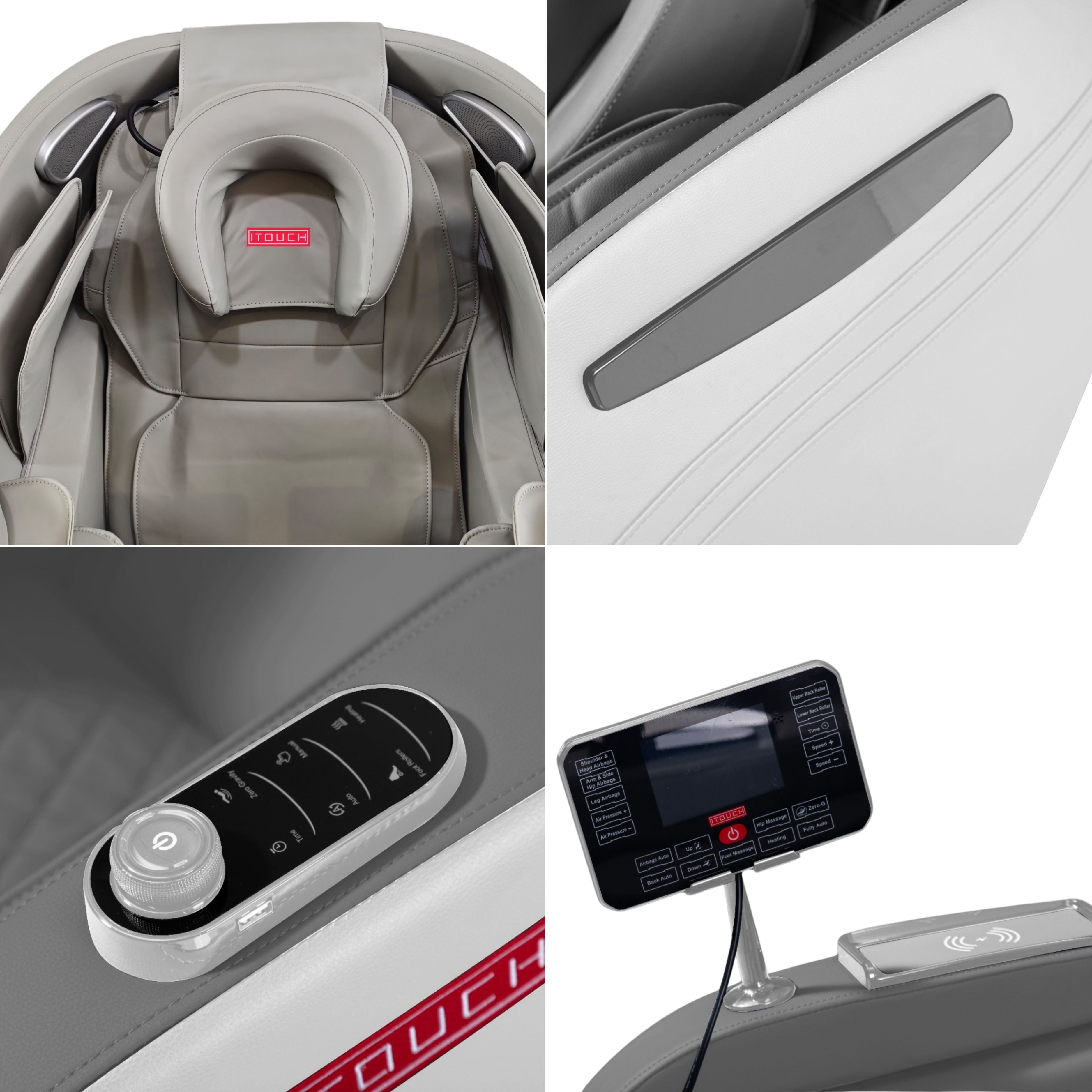 AI Massage Chair (Model VD8300) Pearl White