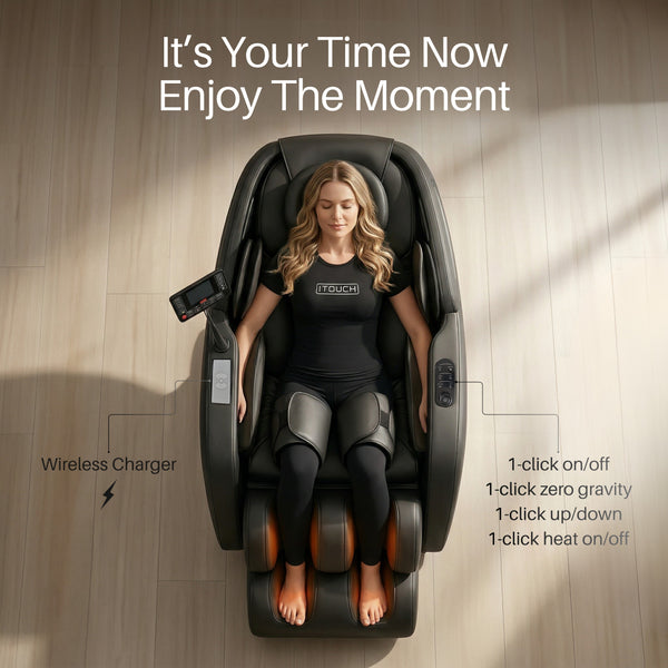 AI Massage Chair (Model VD8300) Shadow Black