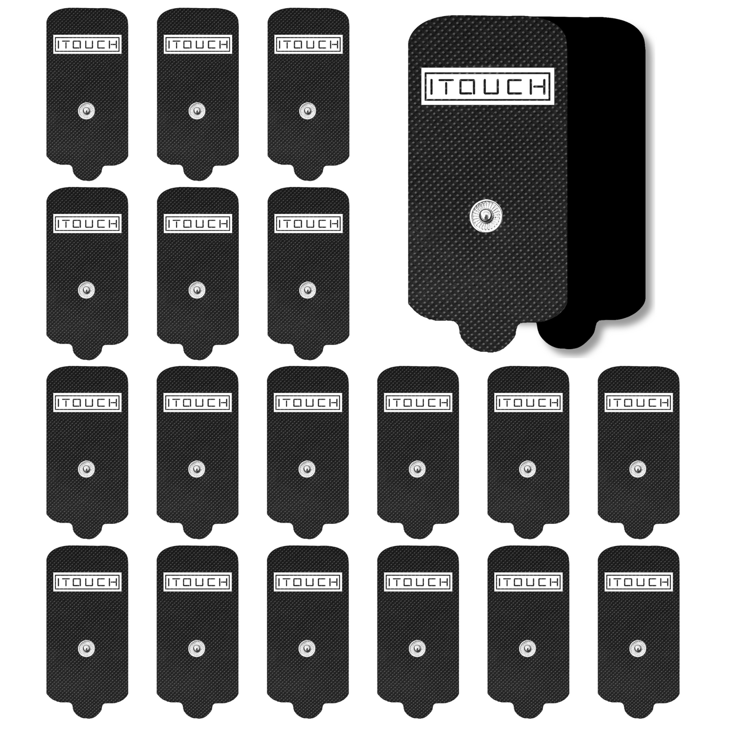 (10 Pair / 20 Pcs)Extra Large-Size Replacement TENS Unit Electrode Pads (Copy)